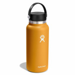 Изолированная бутылка с гибкой крышкой емкостью 32 унции Hydro Flask, коричневый - фото 2