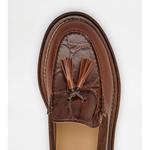 Лоферы из кожи TOD's, коричневый - фото 5
