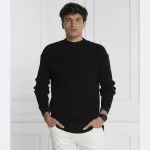 Джемпер мужской Calvin Klein с монограммой на спине, черный - фото 2