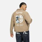 Куртка мужская бежевая Evisu, цвет Apricot - фото 3