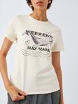 Футболка Guglia Whale Weekend MaxMara, White - фото 5