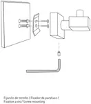 Настенный держатель для унитаза B-Noah Bathstage, хром - фото 3