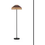 Торшер CARO E27 1 шт. Nova Luce, черный/коричневый - фото