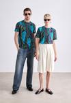 Футболка Carlo Colucci UNISEX, Light Pretol/Teal - фото 2