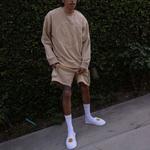 Шорты-карго Smiley Collection унисекс цвета хаки Drew House, хаки - фото 6