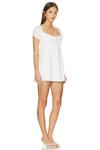Платье-Мини «бэбидолл» kora More To Come, белый - фото 2