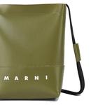 Сумка через плечо с логотипом на молнии MARNI - фото 5