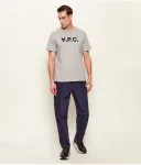 Футболка regular fit A.P.C, серый - фото 2