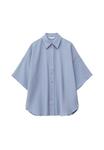 Блуза & other stories OVERSIZED QUARTER-SLEEVE , Dusty Blue/Blue - фото 6
