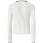 Свитер в стиле polo PINKO, белый - фото 2