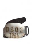 DSQUARED2 ремень Vintage, коричневый - фото