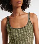 Мини-платье Marino Jacquemus, Multi Black - фото 4