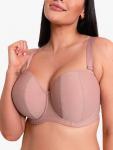 Роскошный бра без бретелек Curvy Kate, Latte - фото 5