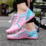 Водные туфли для мужчин и женщин, быстро сохнущие акваноски, походная обувь Lghlmcl, розовый - фото 5