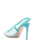 Туфли 95mm Gilda pumps GINISSIMA, синий - фото 3
