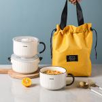 Боул Kawasimaya, 5.2 inches controller fresh-keeping bowl 800ml (белый) - фото 7