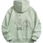 Толстовка унисекс Doraemon, Светло-зеленый - фото 12