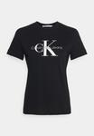 Футболка с принтом Core Monogram Regular Calvin Klein Jeans, черный - фото 5