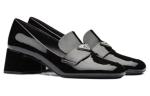 Кроссовки patent leather loafers 'black' Prada, черный - фото 2