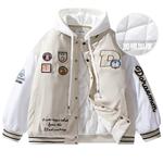 Пуховик Unisex Doraemon, черная бейсбольная куртка - фото 4