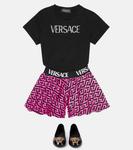 Хлопковые шорты La Greca Signature Versace, разноцветный - фото 2