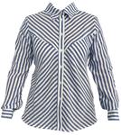 Блуза MELROSE, синий - фото