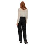 Брюки Vero Moda Becky Wide Pull On High Waist, черный - фото 2