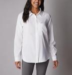 Женская рубашка Columbia Anytime Lite с длинным рукавом, White - фото 6