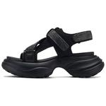 Сандалии с одним ремешком женские VAEL, Black - фото