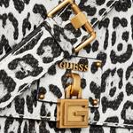 Сумка-переноска GUESS Centre Stage, Black/White Leopard - фото 2