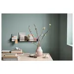 Ваза для растений из керамогранита, розовая, 21 см, GRADVIS IKEA - фото 4