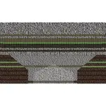 Носки Smartwool Performance Hike Light Cushion Pattern Ankle, серый - фото 2