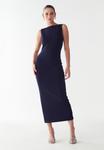 Платье BWLDR SHIAN MIDI, Navy Blue/Blue - фото 6