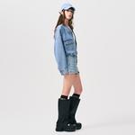 Feng Chen Wang Джинсовая куртка женская синяя, Blue - фото 5