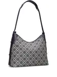 Сумка на плечо с монограммой Tory Burch, синий - фото