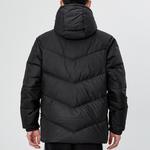 Пуховик мужской черный Adidas, черный - фото 4