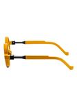 VAVA Eyewear round-frame солнцезащитные очки, желтый - фото 3