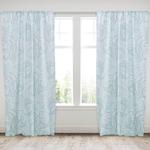 Комплект оконных штор Levtex Home из ели, 2 шт., синий - фото