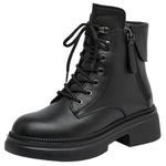 Ботинки Martin Boot женские Acemicky, цвет Brown Fleece-lined - фото