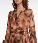 Платье-халат Cabana с леопардовым принтом Galvan, Abstract Leopard - фото 4