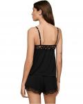 Пижама Eberjey Beatrix Cami & Short Pj Set, черный - фото 2