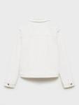 Детская куртка Allegra из денима Mango, White - фото 4