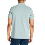Timberland Polo Shirts Men's Mint Green Lapel Moderate - фото 2