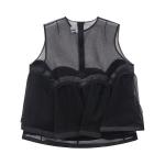 Топ Comme des Garçons Noir Sheer Top, Black - фото 2