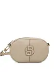 Мини-сумка с логотипом Boss, бежевый - фото