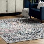 nuLOOM Lilah Vintage Medallion ковер, 153 x 153 см, Blue - фото 8