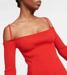 Платье миди La Robe Sierra JACQUEMUS, красный - фото 4