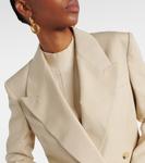 Двубортный блейзер Stella McCartney, песочный - фото 5