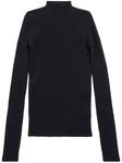 Balenciaga джемпер с круглым вырезом, черный - фото
