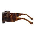 LOEWE Солнцезащитные очки с квадратной оправой, Tortoiseshell - фото 3